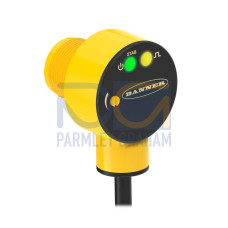 T18-2 Series: Diffuse Reflective with Pot, IR, Range: 750, Input: 10-30 V dc, Outputs: complementary PNP, 5 m 4-conductor PVC Cable