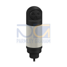 Column Light: 3-Color Sealed Loud Audible Indicator, Voltage: 18-30 V dc, Environ. Rating: IP67, Input: PNP, Colors: Green Red Yellow, 2 m (6.5 ft) Integral Cable