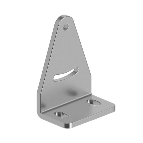 Bracket: 2-axis Side Mounting, Stainless steel, Used with QM42/QMT42 Series sensors, Hardware included
