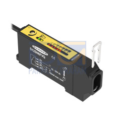 D12 Series: Glass Fiber Optic, Range: Depends on Fiber, Input: 10-30 V dc, Output: Complementary NPN, 150 (6 in) M8 Pigtail QD