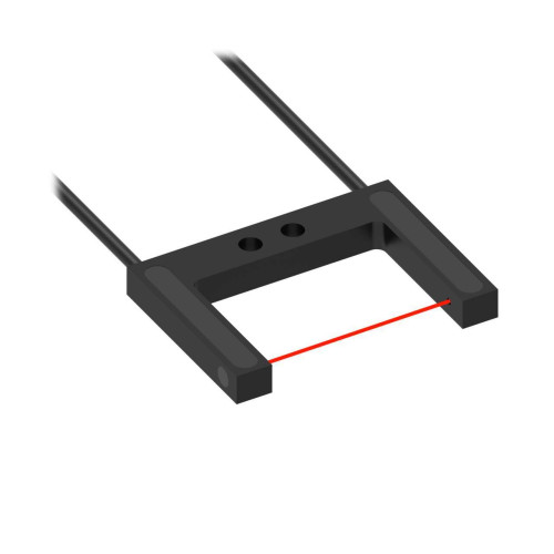 Plastic Fiber, Opposed Mode, Core Dia.: 1, Fiber Length 2 m, Slot, Free cut