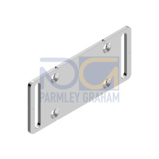 3DTOF Series Mounting Plate, 11-gauge Stainless Steel, M4 x 0.7 Mounting Hardware Included