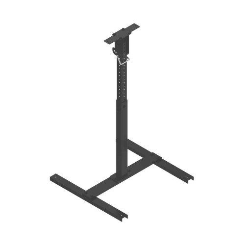 Accessory: Run Bar Freestanding Pedestal; Adjustable Floor Mounted 800-1232 mm