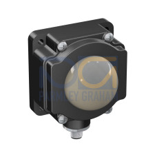 K80 Series EZ-LIGHT: 3-Color General Purpose Indicator, Voltage: 18-30 V dc, Housing: Polycarbonate, IP67, Input: NPN, Colors: Green Red Yellow, M12 Integral QD