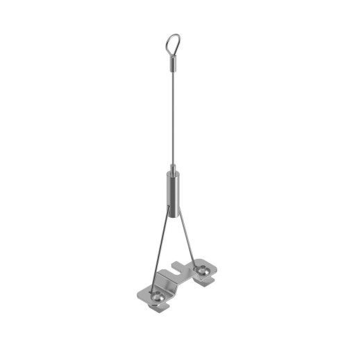 Bracket: For Use with WLB92, Hanging Kit, 1.5 m (5 ft) Cable with Looped End, Galvanized Steel, Packaged Two per Kit (Hardware Included)