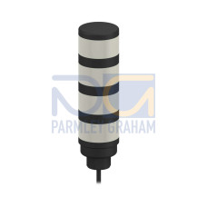TL50 Tower Light: 4-Color Indicator, Voltage: 18-30 V dc or 24 V ac, Environmental Rating: IP67, Input: Bimodal, Colors: Green Blue Yellow Red, 2 m (6.5 ft) Integral Cable