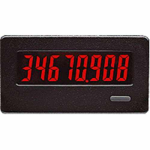 CUB4 8-Digit Counter with Red Backlighting