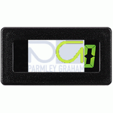 CUB4 DC Voltmeter with Yellow/Green Backlighting