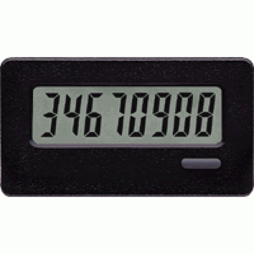 CUB7 8-Digit Counter, High Volt. Input, Reflective Display