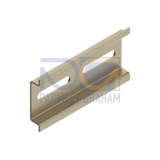 35 DIN Rail Track, 70 length track, Accommodates up to 4 MD 14 Amplifiers