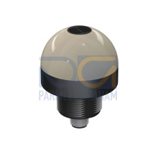 K50 E-Series EZ-LIGHT: 2-Color Fixed-Field Sensor, Voltage: 12-30 V dc, Housing: Polycarbonate, IP67 IP69K, Range: 100, Input: NPN (NO), Colors: Green Red, 4-pin M12 Integral QD