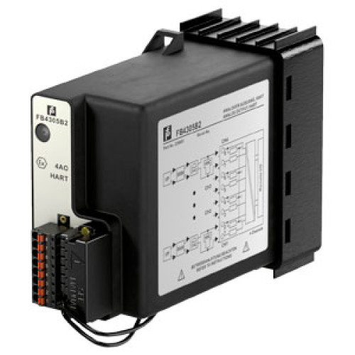 Series FB; Relay Output; Ex-e; 24 V DC, 1 A, 30W; Inst. in Zone 1; occupies 2 slots; 8 channels; 24 V AC, 1 A, 30 VA