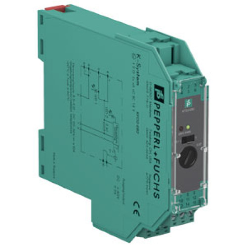 Interface for Power Rail, Supply current ? 4 A, Replaceable fuse, Relay contact output, reversible, LED status indication