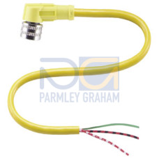 Female connector V12-W-YE5M-PVC