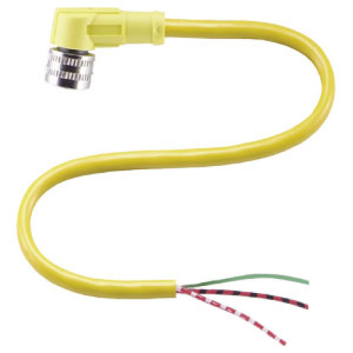 Female connector V12-W-YE5M-PVC