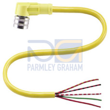 Female connector V125-W-YE5M-PVC