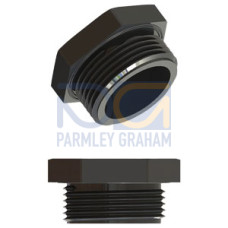 Plastic stopping plug Ex e certified, black; Ex II 2 G, Ex eb IIC Gb; Ex II 2 D, Ex tb IIIC Db; Thread: metric M25; Material: polyamide; Thread length: 15mm; Seal: chloroprene; Contains:; 25x stoppin