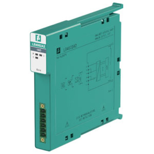 Series LB; Analog Output; No Ex or nL; HART, 750 Ohm; Inst.in Zone 2/Zone 22/no Ex; occupies 1 slot; 1 channel; Line fault detection (LFD)
