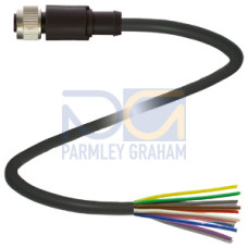 Female connector V112-G-BK2M-PUR