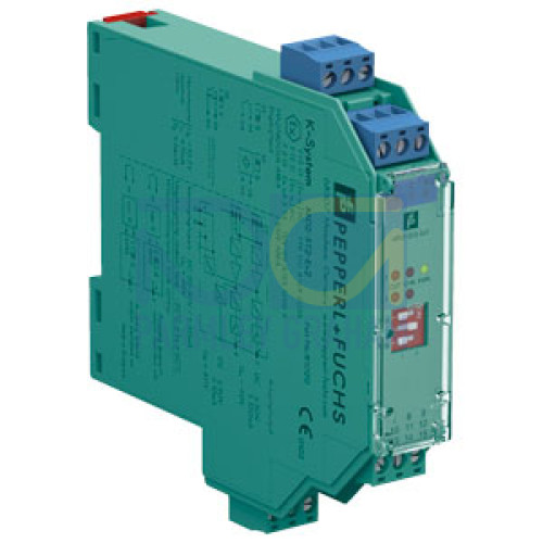 2-channel isolated barrier, 24 V DC supply, Dry contact or NAMUR inputs, Active transistor output, Line fault detection, Reversible mode of operation, Up to SIL2, Input: NAMUR sensor, Rated voltage: 2