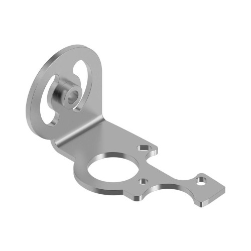 Bracket OPTIONAL for iVu Sensor TG, Left mount right-angle bracket, Stainless Steel includes hardware
