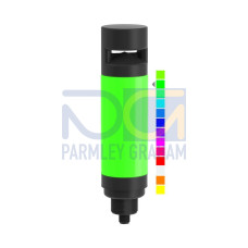 CL50 Pro Column Light, 7-Color RGB Audible Indicator, Voltage: 12-30 V dc, Environ. Rating: IP65, Colors: Multicolor, 5-pin M12 Integral QD
