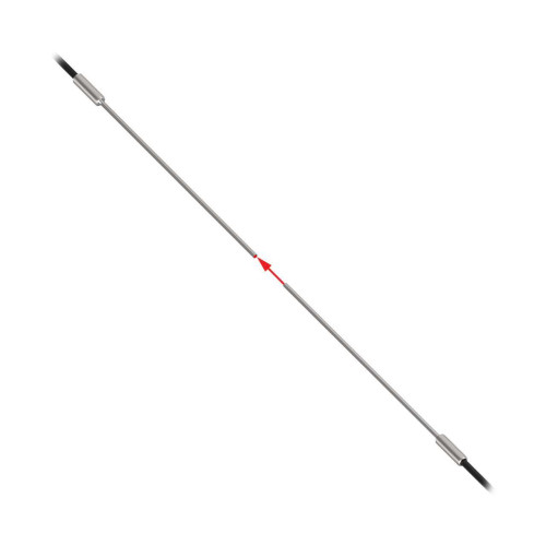 Plastic Fiber, Opposed Mode, Core Dia.: 1, Fiber Length 2 m, Probe, DuraBend, Free cut