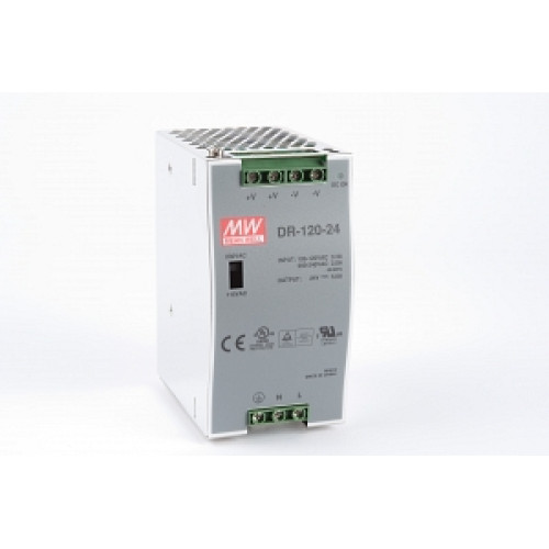 24V DC 5A, 90-132V / 180-264 AC 1ph input (120W) Power Supply