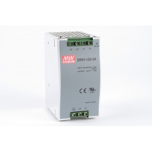 24V DC 5A, 340-550V AC 2ph input (120W) Power Supply