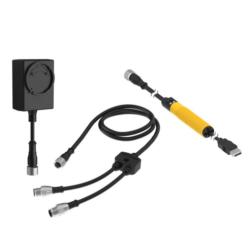DK-Pro Series Accessory Kit Includes, Converter Cable, Splitter, and Power Supply
