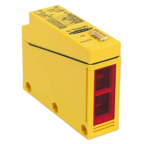 Q85 Series: Diffuse with Output Timer, Range: 1 m, Input: 12-240 V dc / 24-240 V ac, Output: SPDT Electromechanical Relay, Wiring Chamber