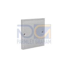 Retroreflective Target: Square 84 x 84, Reflectivity Factor: 2.0, Max Temp = 50 degree C, Plastic - Screw Hole for Mounting