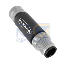 Signal Converter RTD to Modbus, Voltage: 10-30 V dc, Input: Modbus RTD Temp, Output: Modbus, Female-Male 4-pin M12 Integral QD