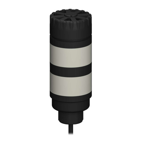 TL50 Tower Light: 2-Color Audible Indicator, Voltage: 18-30 V dc or 24 V ac, Environmental Rating: IP50, Input: Bimodal, Colors: Blue Red, 2 m (6.5 ft) Integral Cable