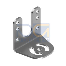 Bracket: For Use with WLC60, Right-Angle Mount, Set of Two Right-Angle Brackets, 300 Series Stainless Steel (Hardware Included)