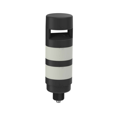 TL70 Tower Light, Black Housing: 2-Color Programmable Audible Indicator, Voltage: 12-30 V dc, Environmental Rating: IP50, Input: Bimodal, Colors: Green Red, 5-pin M12 Integral QD