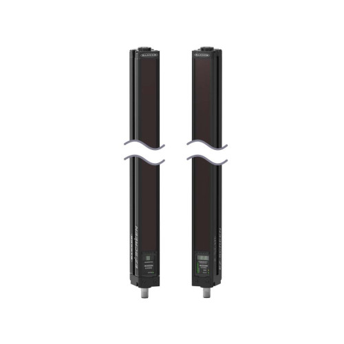 EZ-SCREEN Pair, Resolution: 30, Range: 18 m (60 ft), Defined Area: 2100 (82.7 in), Housing Length: 2168 (85.4 in), Connection: 8-pin M12 Connectors, Emitter: No test Input