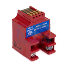 MULTI-BEAM: 3 and 4 wire power block, Range: depends on sensor, Input: 105-130 V ac, Output: For emitters only, Wiring Chamber