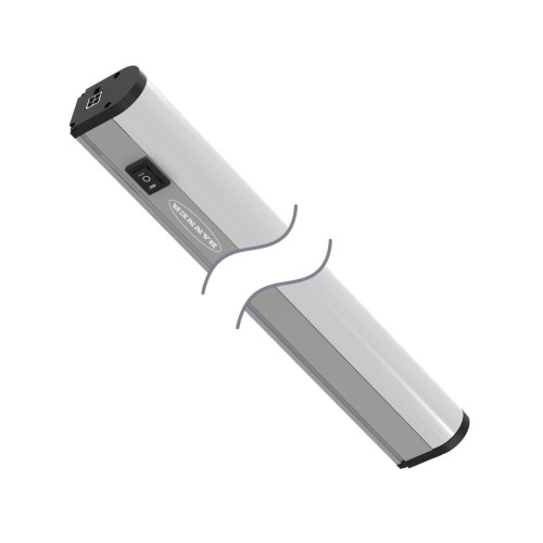 WLB32 Work Light Bar, No Switch, Length: 1130, Voltage: 90-264 V ac, Environmental Rating: IP50, Color: White, Cascadable, QD - Includes Type B Power Cord, Diffuse Window