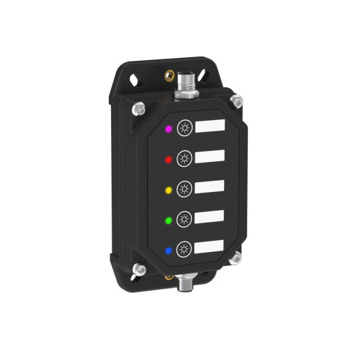 LCA130T Andon Control Box: 5-Output, Voltage: 18-30 V dc, 5-Touch Control Module