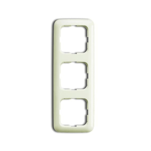 Cover frame 3gang white - Busch-Duro 2000 SI