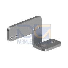 Bracket: Flat, Material: 13 Gauge Stainless Steel, Hardware included