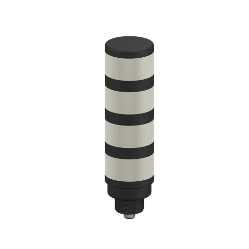 TL50 Tower Light: 4-Color Indicator, Voltage: 18-30 V dc or 24 V ac, Environmental Rating: IP65, Input:Bimodal, Colors: Green Yellow Red White, 4-pin M12 Integral QD