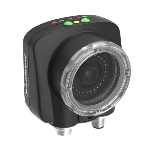 iVu Color Vision Sensor with Remote Screen, White Ring Light and 4.3 Lens, Requires Power Cordset and Bracket, Ethernet and USB Cordset Optional