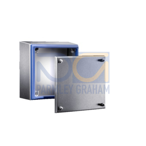 HD Terminal box, WHD: 150x150x80 mm, Stainless steel 1.4301, with moun