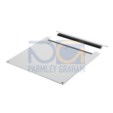 DK-TS8 Roof plate, WxD: 800x1000 mm, 2-part, For cable entry
