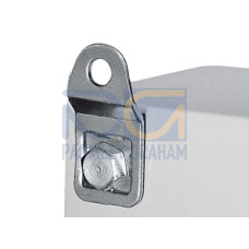 KL Wall mounting bracket, stainless steel, 1.4301, Wall distance 8 mm
