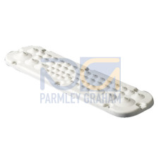 SZ Plastic cable gland plate, with membranes, WD: 330x90 mm, size: 3
