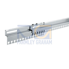 DK Cable clamp, variable, T-head rail, variable attachment from 450 to 800 mm