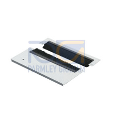 DK Gland plate module, For W: 800 mm, For cable entry with brush, super-airtight